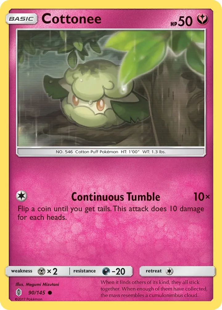 Cottonee, Guardians Rising 90/145