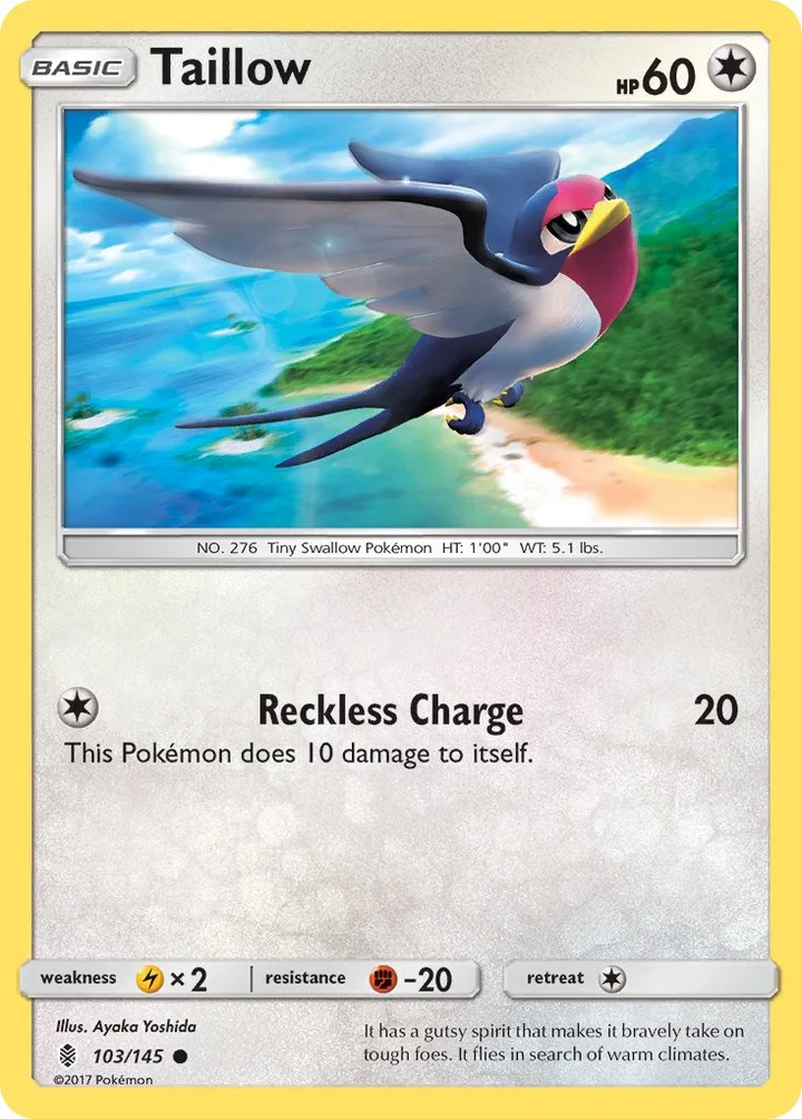 Taillow, Guardians Rising 103/145
