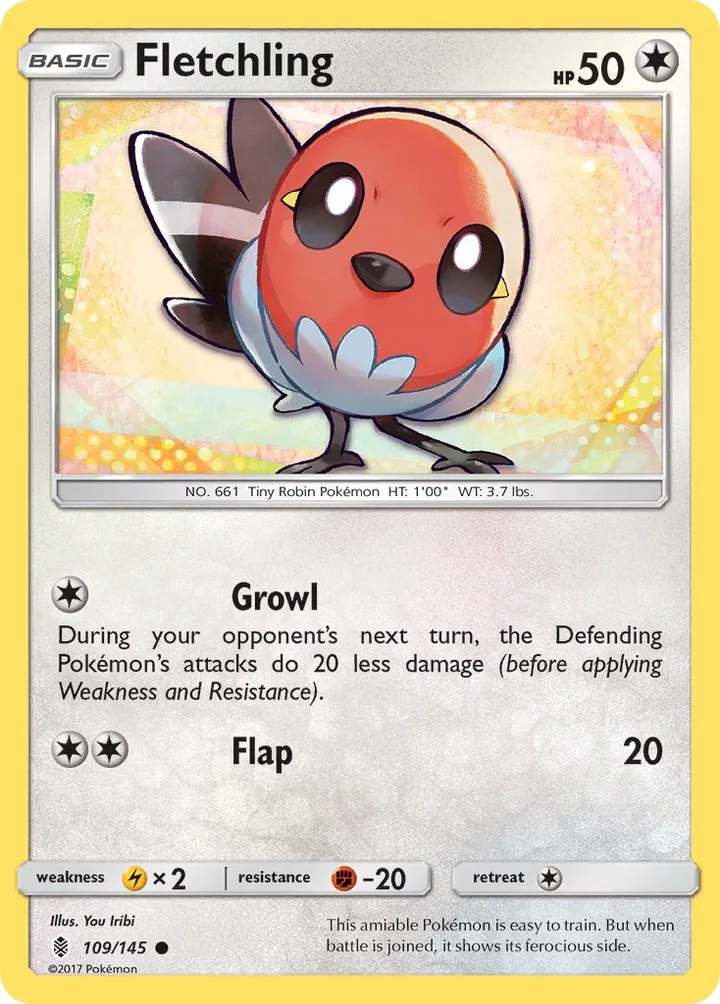 Fletchling, Guardians Rising 109/145