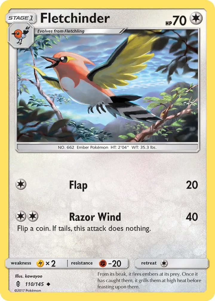 Fletchinder, Guardians Rising 110/145