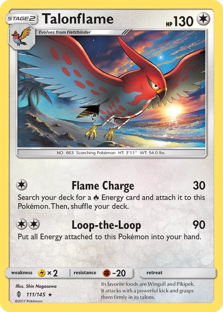 Talonflame, Guardians Rising 111/145