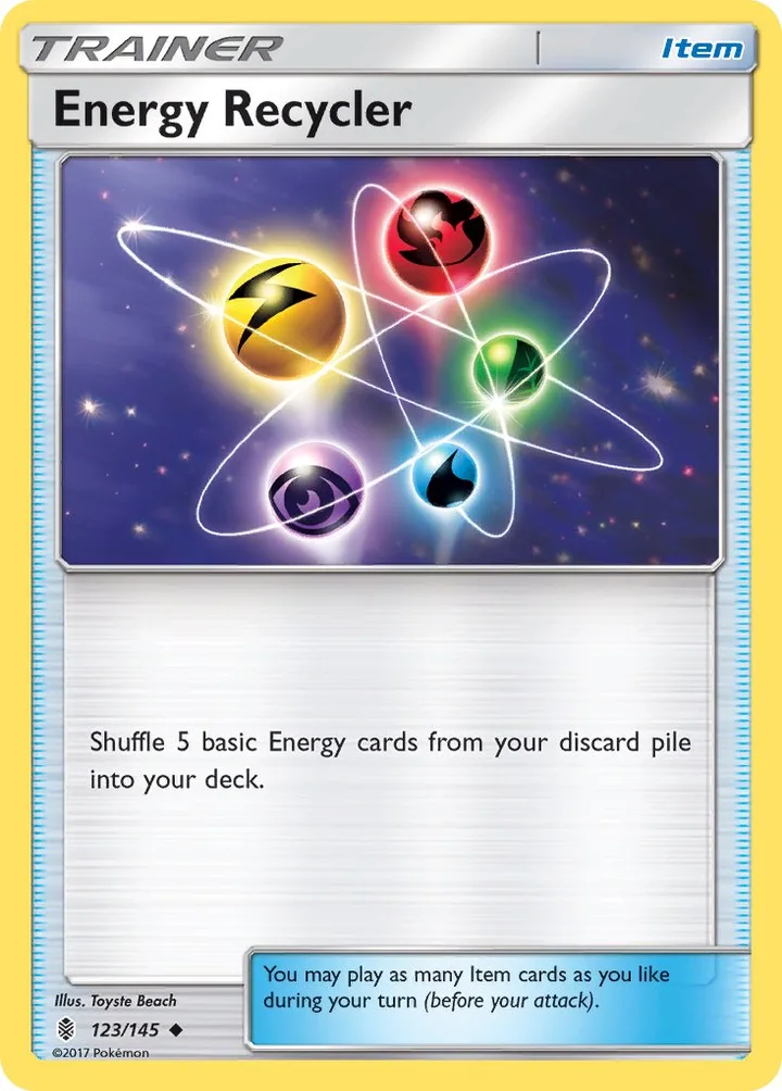 Energy Recycler, Guardians Rising 123/145