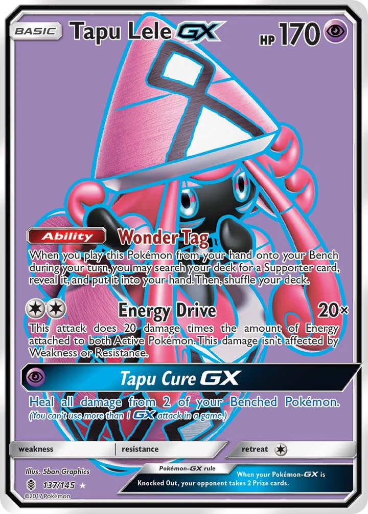 Tapu Lele-GX, Guardians Rising 137/145