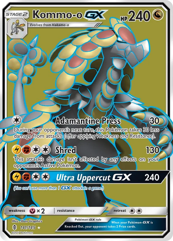 Kommo-o-GX, Guardians Rising 141/145