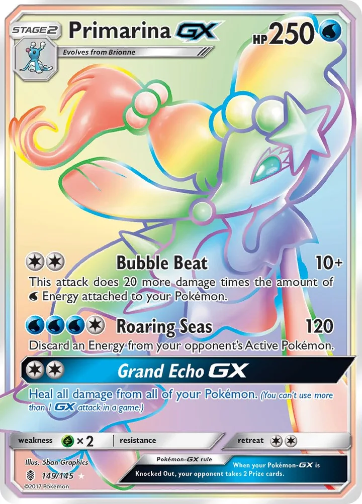 Primarina-GX, Guardians Rising 149/145