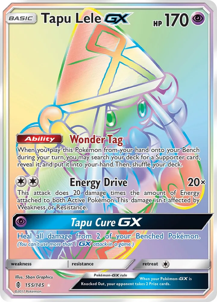 Tapu Lele-GX, Guardians Rising 155/145