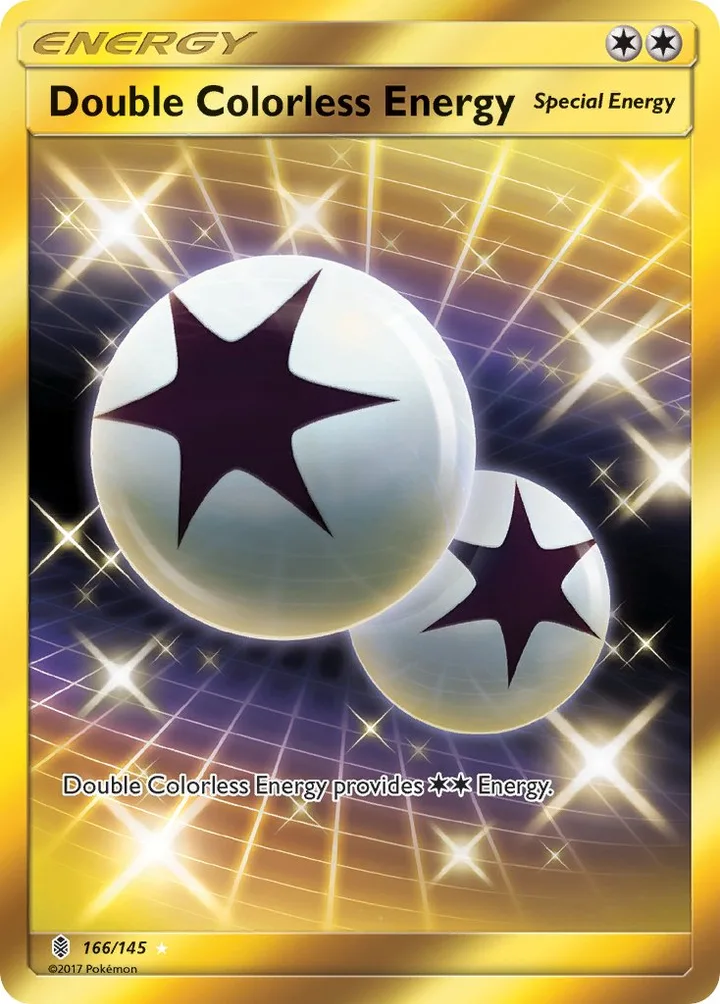 Double Colorless Energy, Guardians Rising 166/145