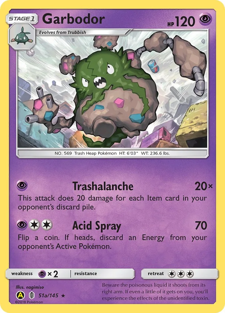 Garbodor, Guardians Rising 51a/145