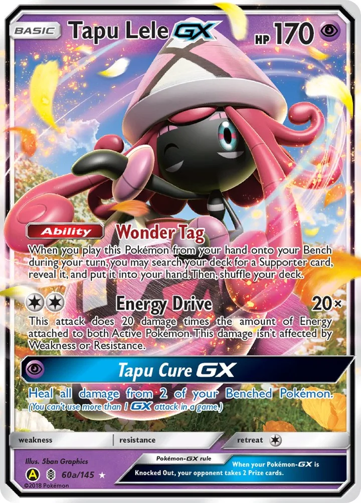 Tapu Lele-GX, Guardians Rising 60a/145