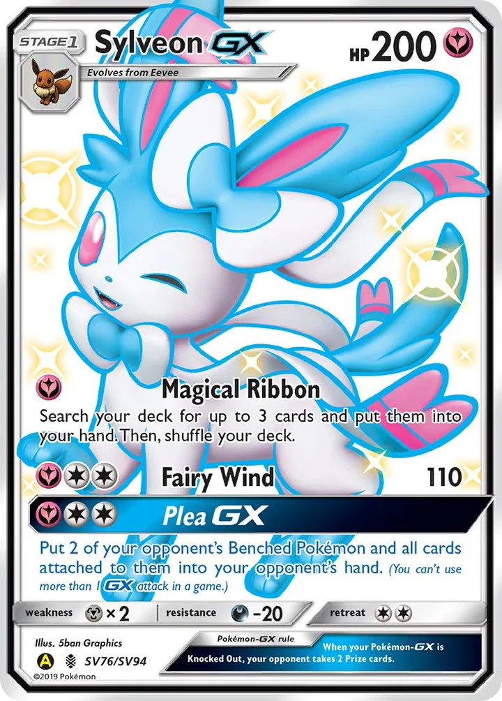 Sylveon-GX, Hidden Fates SV76/SV94