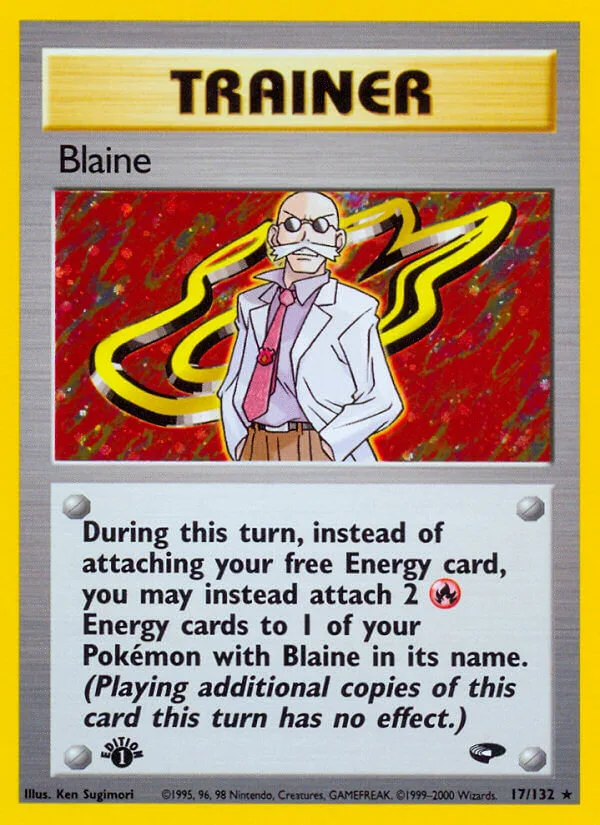 Blaine, Gym Challenge 17/132