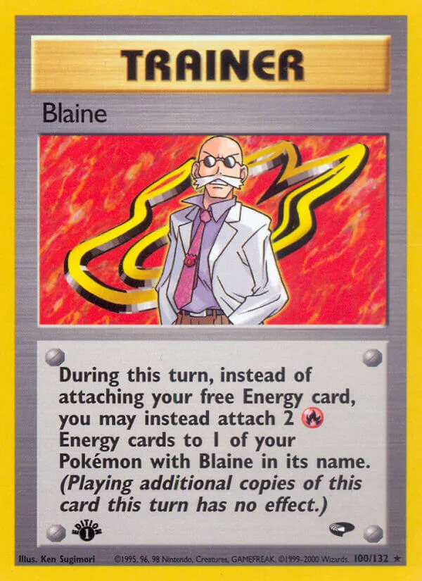 Blaine, Gym Challenge 100/132