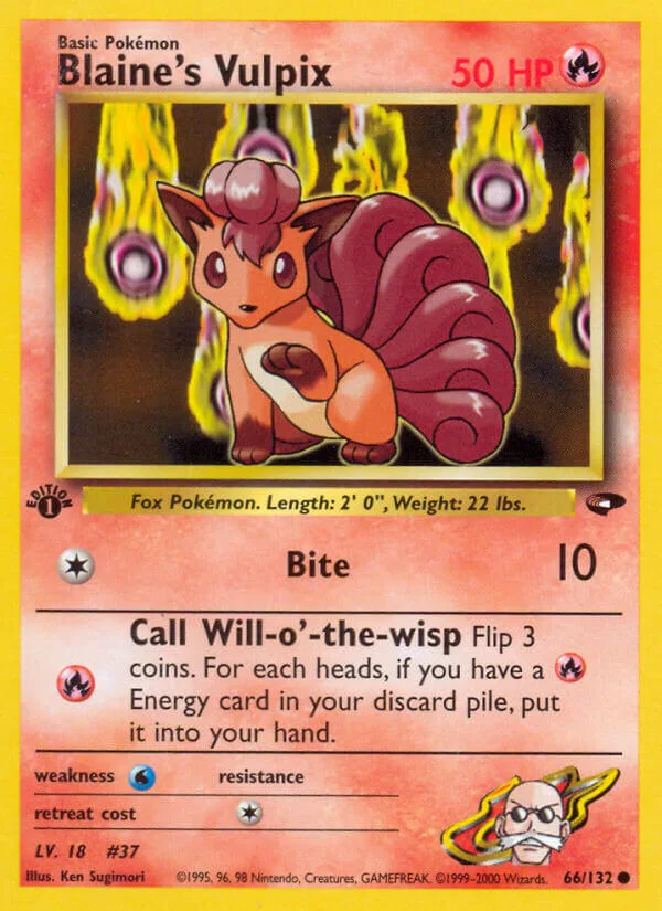 Blaine’s Vulpix, Gym Challenge 66/132