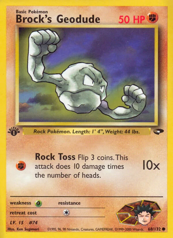 Brock’s Geodude, Gym Challenge 68/132