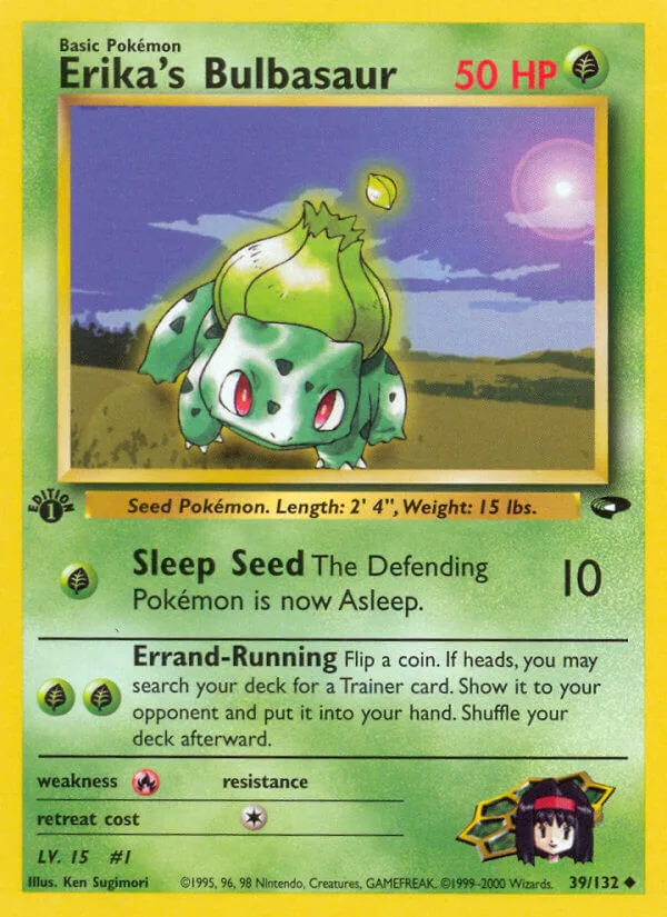 Erika’s Bulbasaur, Gym Challenge 39/132