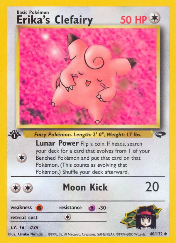 Erika’s Clefairy, Gym Challenge 40/132