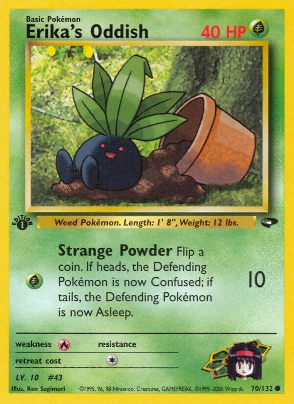 Erika’s Oddish, Gym Challenge 70/132