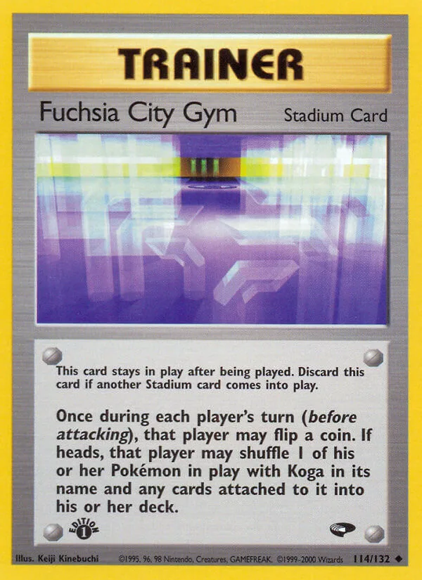 Fuchsia City Gym, Gym Challenge 114/132