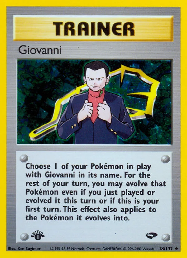 Giovanni, Gym Challenge 18/132