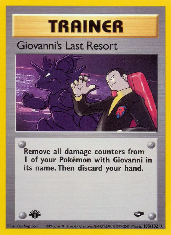 Giovanni’s Last Resort, Gym Challenge 105/132