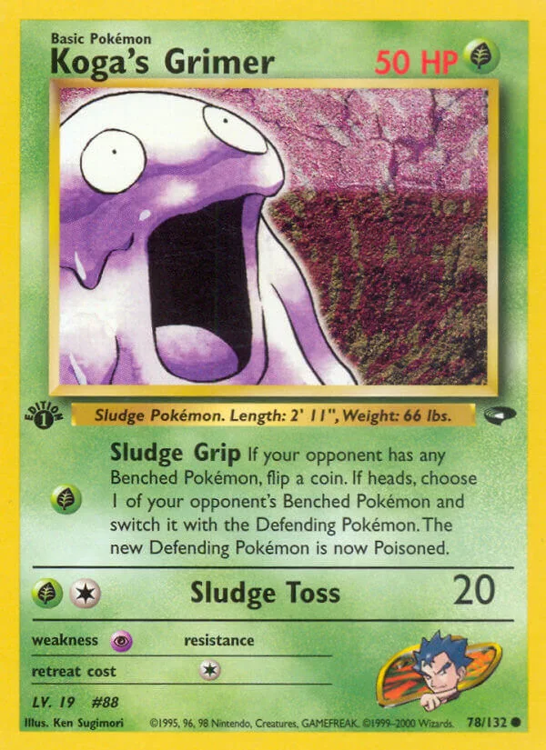 Koga’s Grimer, Gym Challenge 78/132