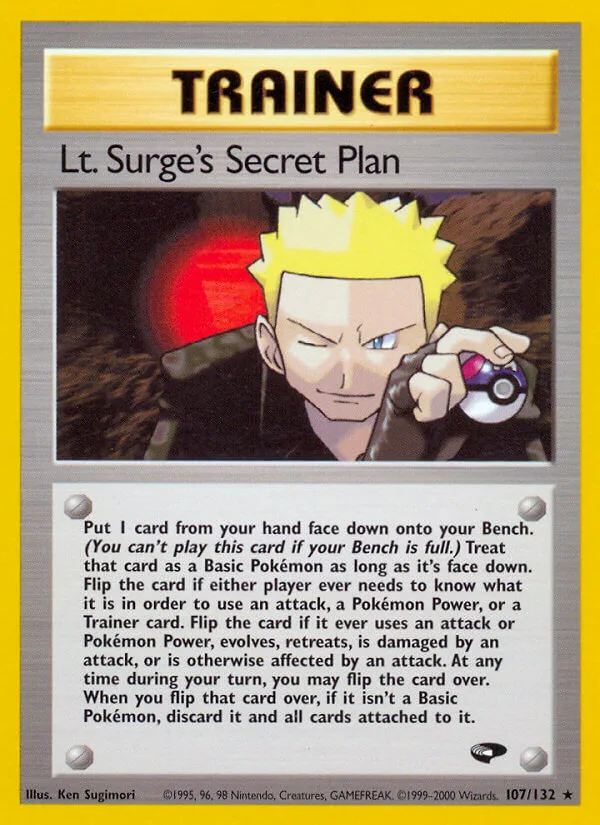 Lt. Surge’s Secret Plan, Gym Challenge 107/132