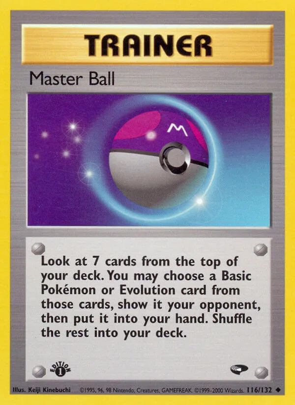 Master Ball, Gym Challenge 116/132