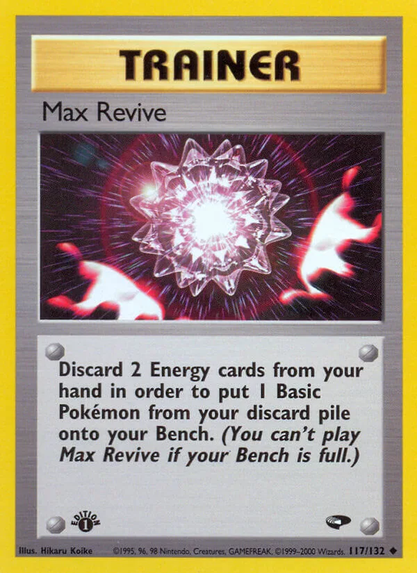 Max Revive, Gym Challenge 117/132