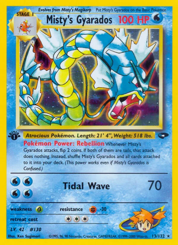 Misty’s Gyarados, Gym Challenge 13/132
