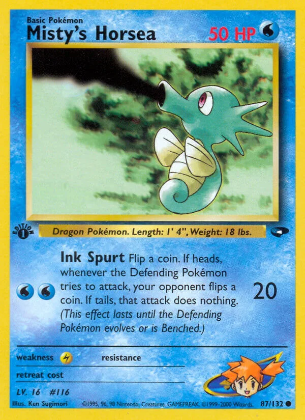 Misty’s Horsea, Gym Challenge 87/132