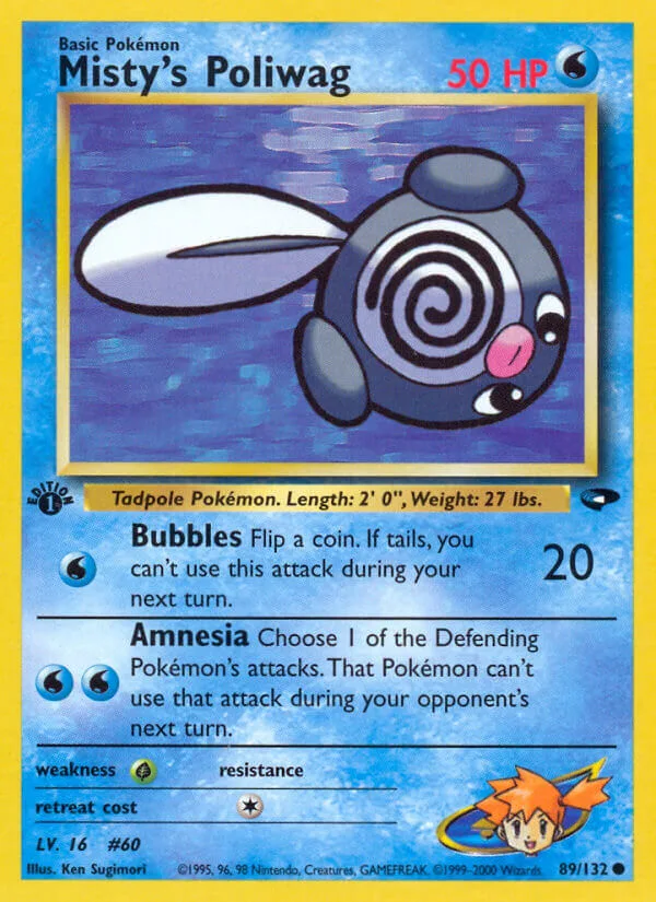 Misty’s Poliwag, Gym Challenge 89/132