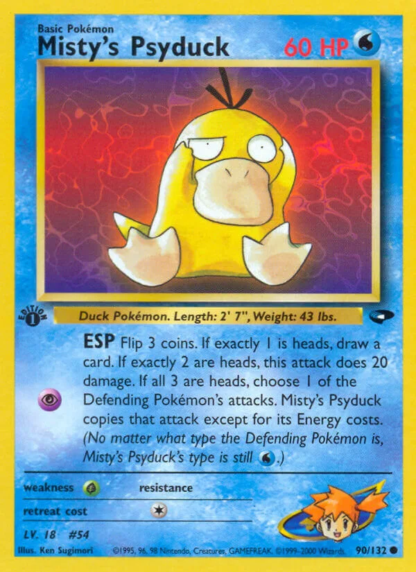 Misty’s Psyduck, Gym Challenge 90/132