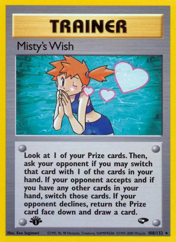 Misty’s Wish, Gym Challenge 108/132