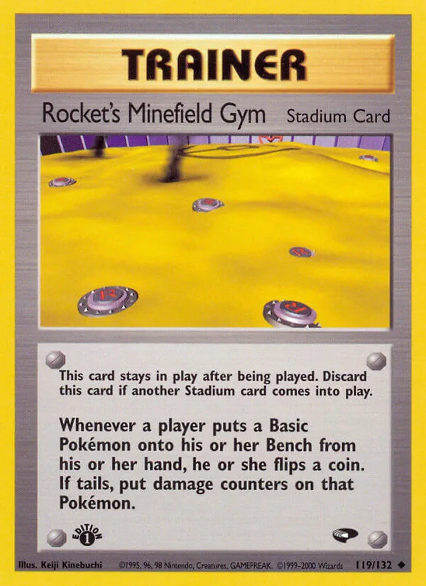 Rocket’s Minefield Gym, Gym Challenge 119/132