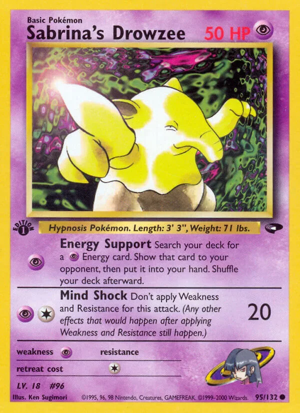 Sabrina’s Drowzee, Gym Challenge 95/132