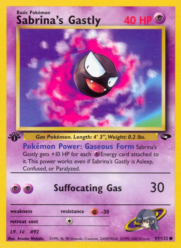 Sabrina’s Gastly, Gym Challenge 97/132