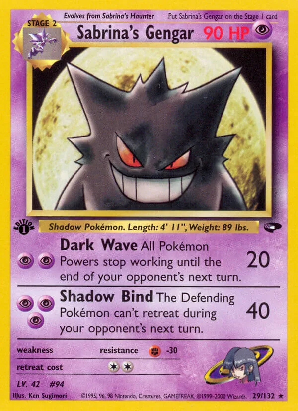 Sabrina’s Gengar, Gym Challenge 29/132