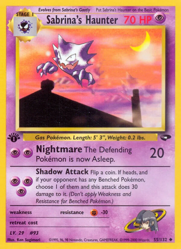 Sabrina’s Haunter, Gym Challenge 55/132