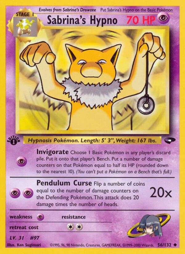 Sabrina’s Hypno, Gym Challenge 56/132