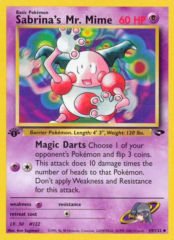 Sabrina’s Mr. Mime, Gym Challenge 59/132