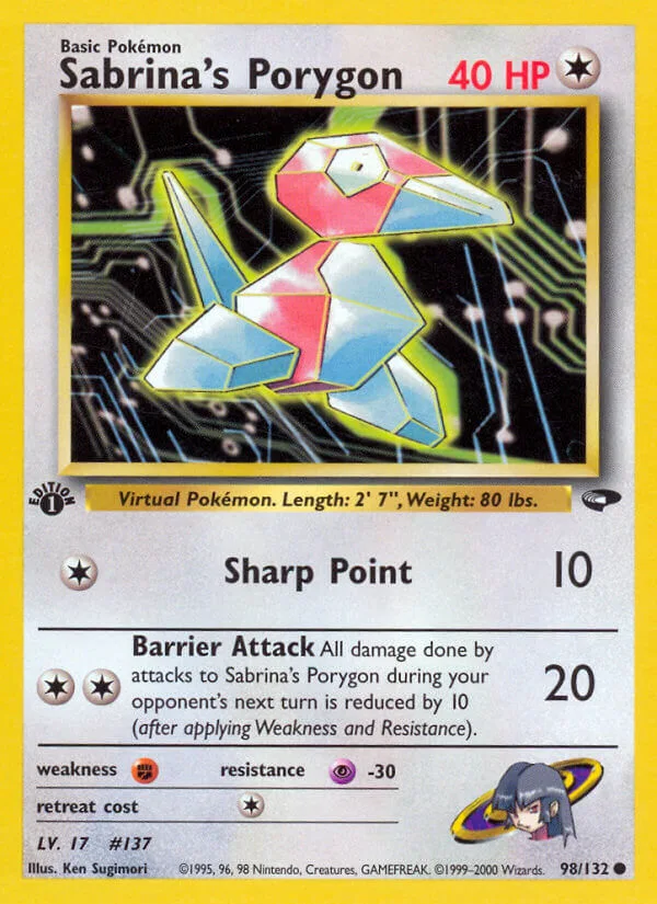 Sabrina’s Porygon, Gym Challenge 98/132