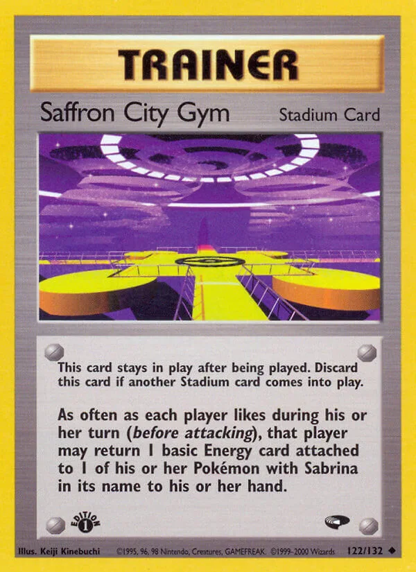 Saffron City Gym, Gym Challenge 122/132