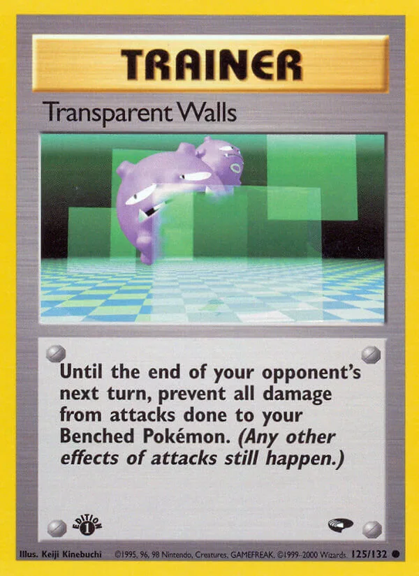 Transparent Walls, Gym Challenge 125/132
