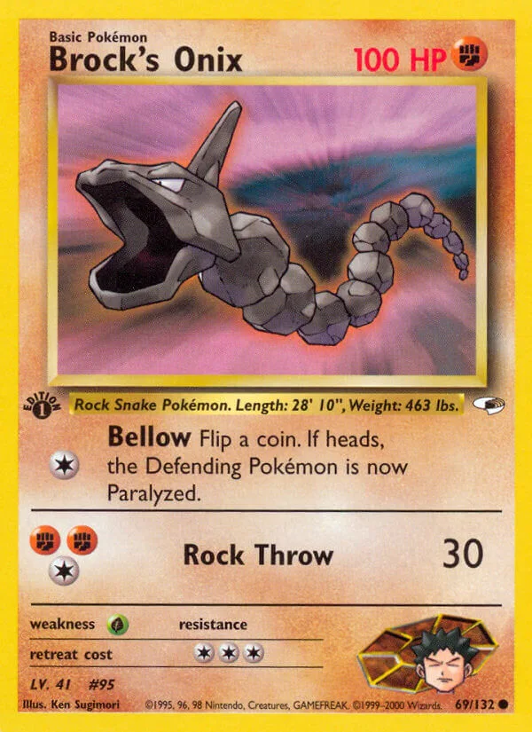 Brock’s Onix, Gym Heroes 69/132