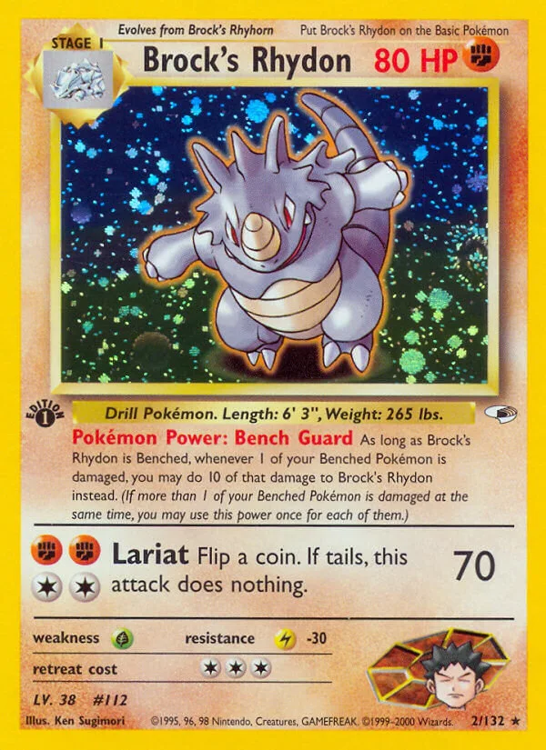 Brock’s Rhydon, Gym Heroes 2/132