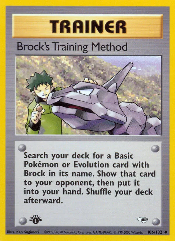 Brock’s Training Method, Gym Heroes 106/132