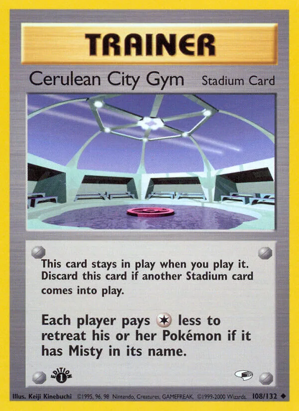 Cerulean City Gym, Gym Heroes 108/132