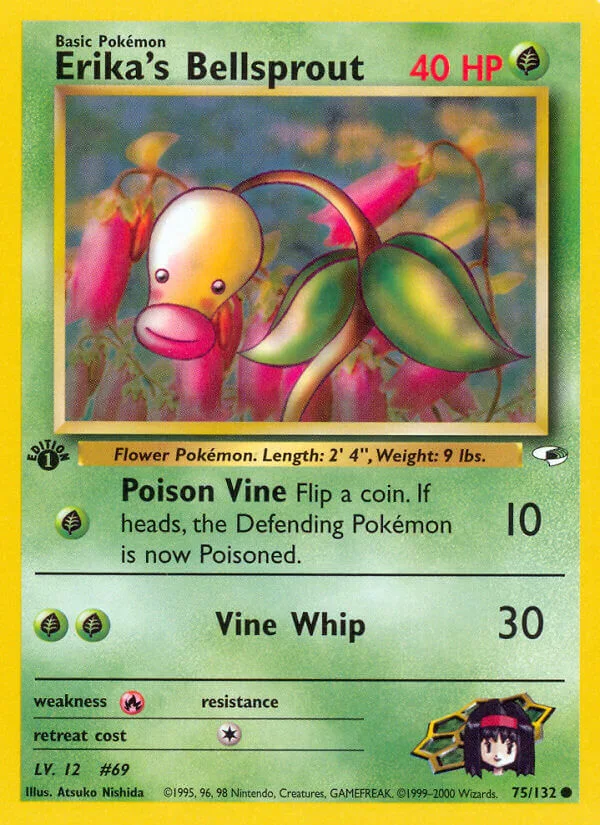 Erika’s Bellsprout, Gym Heroes 75/132
