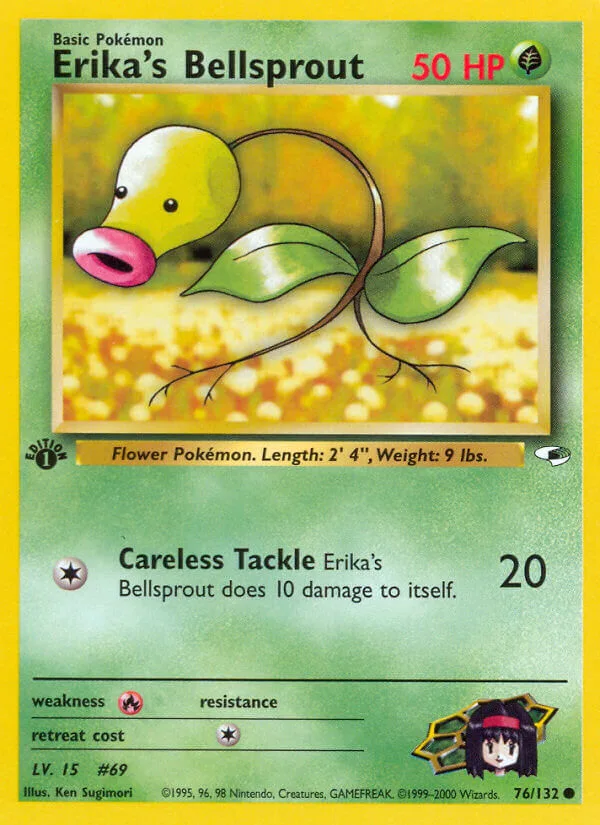 Erika’s Bellsprout, Gym Heroes 76/132