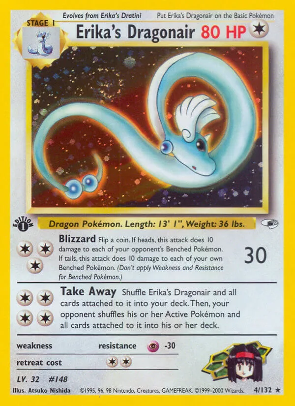 Erika’s Dragonair, Gym Heroes 4/132